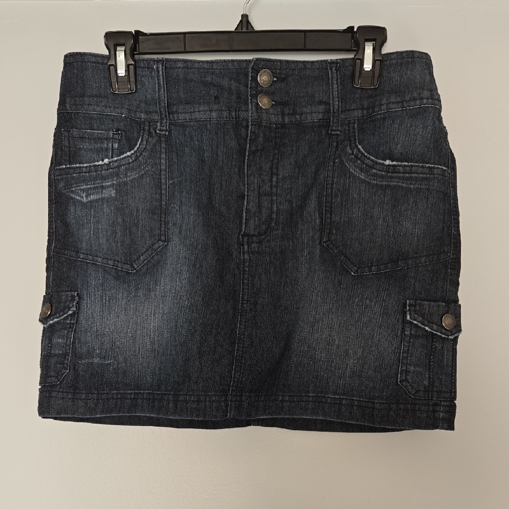 Kim Rogers Dark Blue Skirt